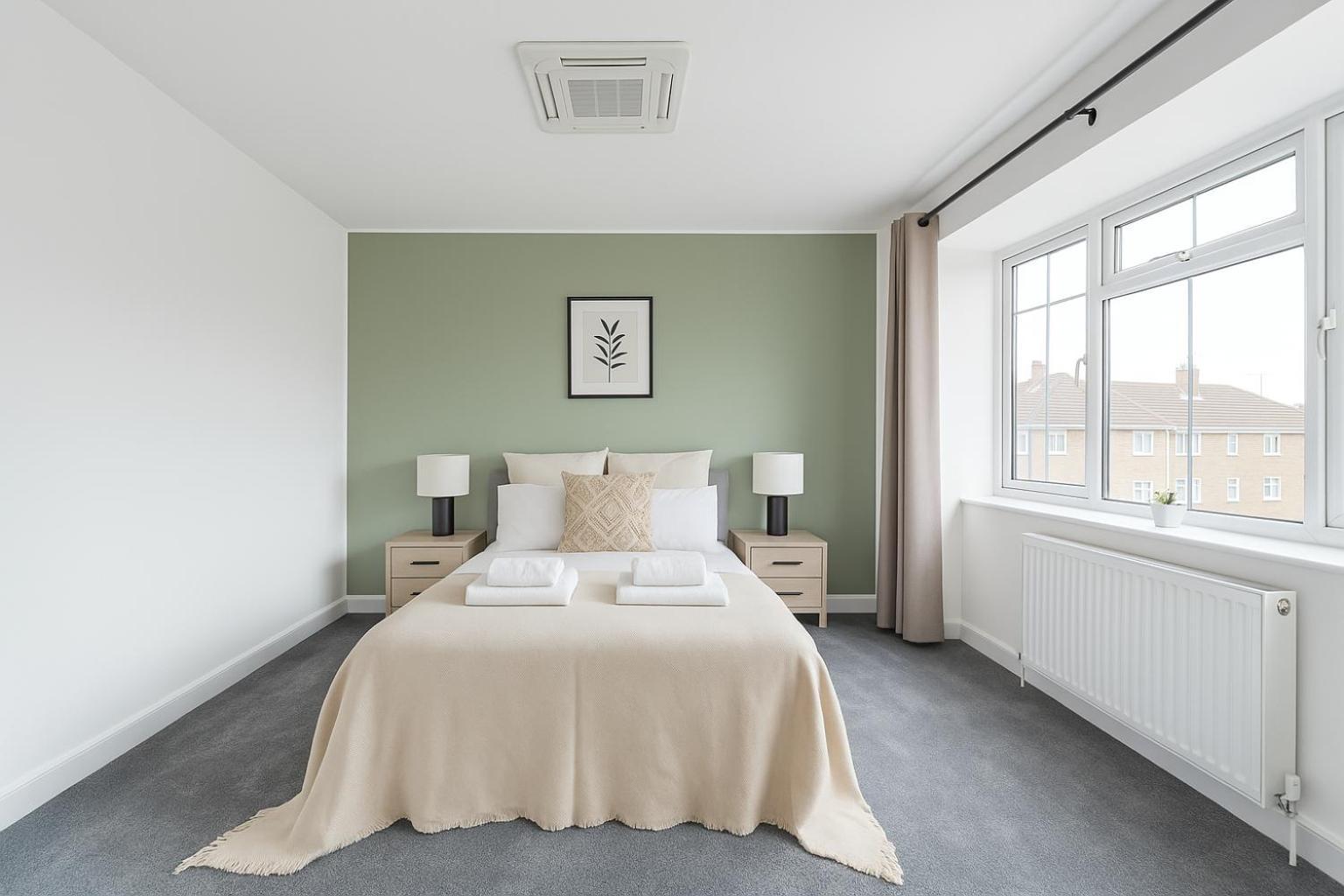Bright Private Rooms - Peaceful Morden Location London Luaran gambar