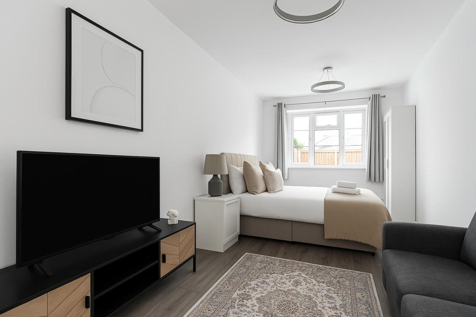 Bright Private Rooms - Peaceful Morden Location London Luaran gambar